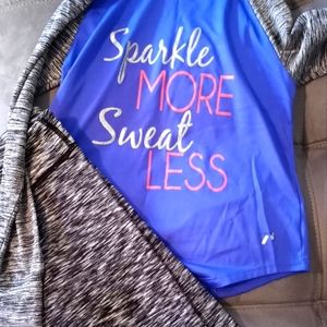 2 Piece Girls Long Sleeved Hoodie & Yoga Leggings